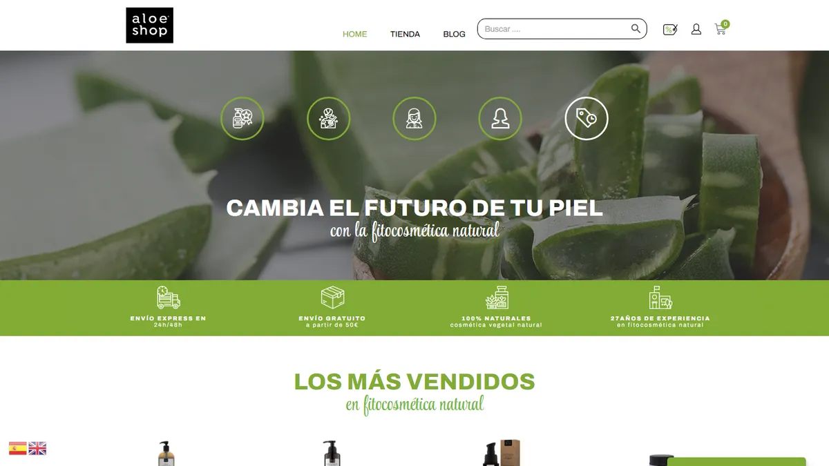 Franquicia Aloe Shop - Estética, Belleza y Peluquería - ZonaFranquicia