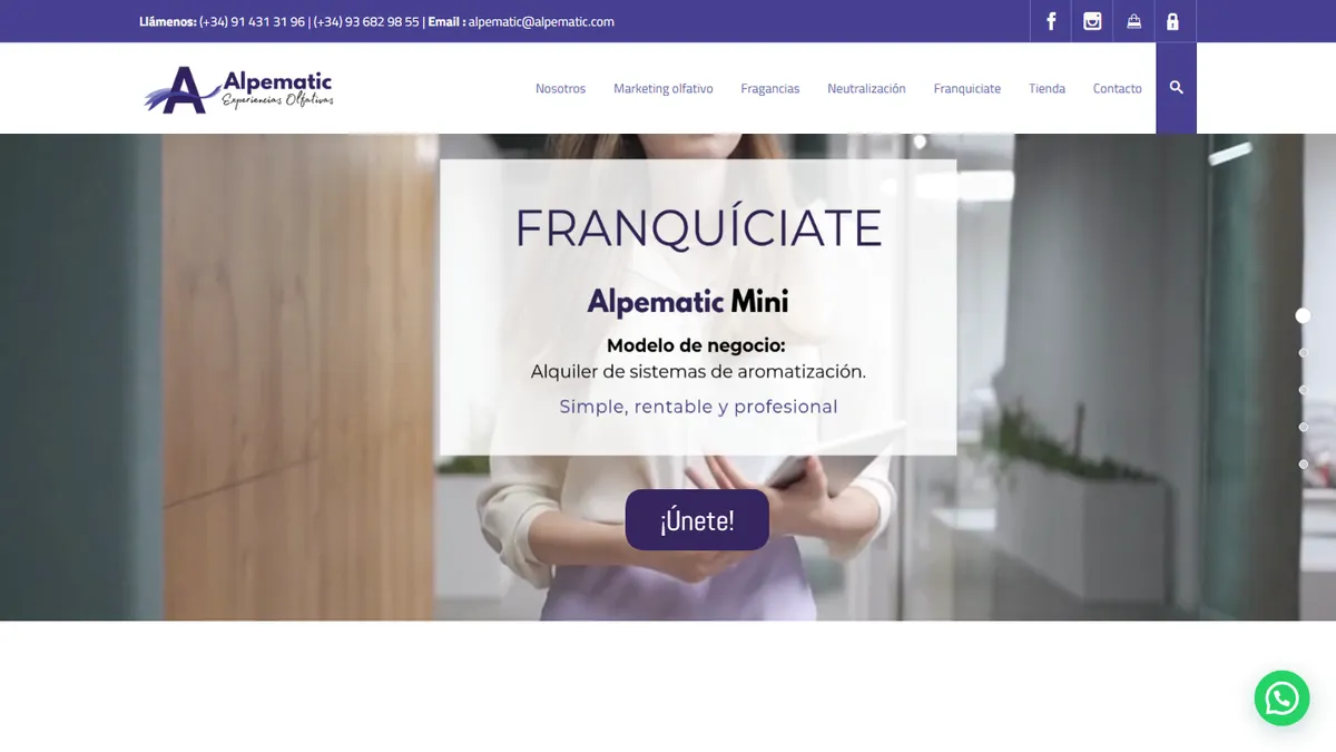 Franquicia Alpematic System - Servicios a Domicilio y Empresas - ZonaFranquicia