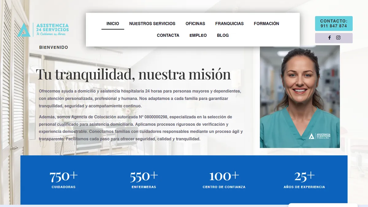 Franquicia Asistencia 24 Servicios - Servicios a Domicilio y Empresas - ZonaFranquicia
