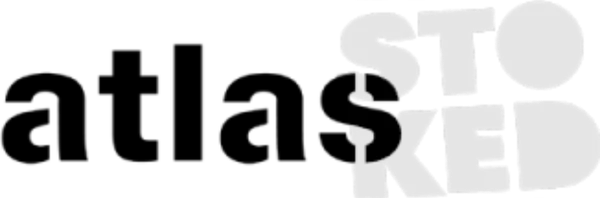 Logo de la franquicia Atlas Stoked