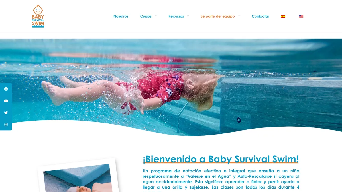 Franquicia Baby Survival Swim - Enseñanza y Formación - ZonaFranquicia