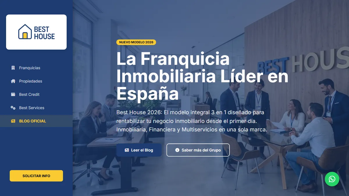 Franquicia Best House - Inmobiliarias - ZonaFranquicia