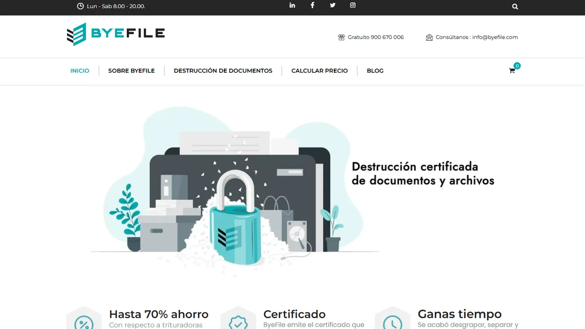 Franquicia BYEFILE - Servicios a Domicilio y Empresas - ZonaFranquicia