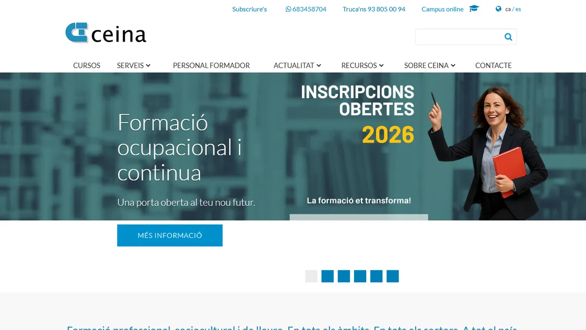 Franquicia Ceina - Enseñanza y Formación - ZonaFranquicia
