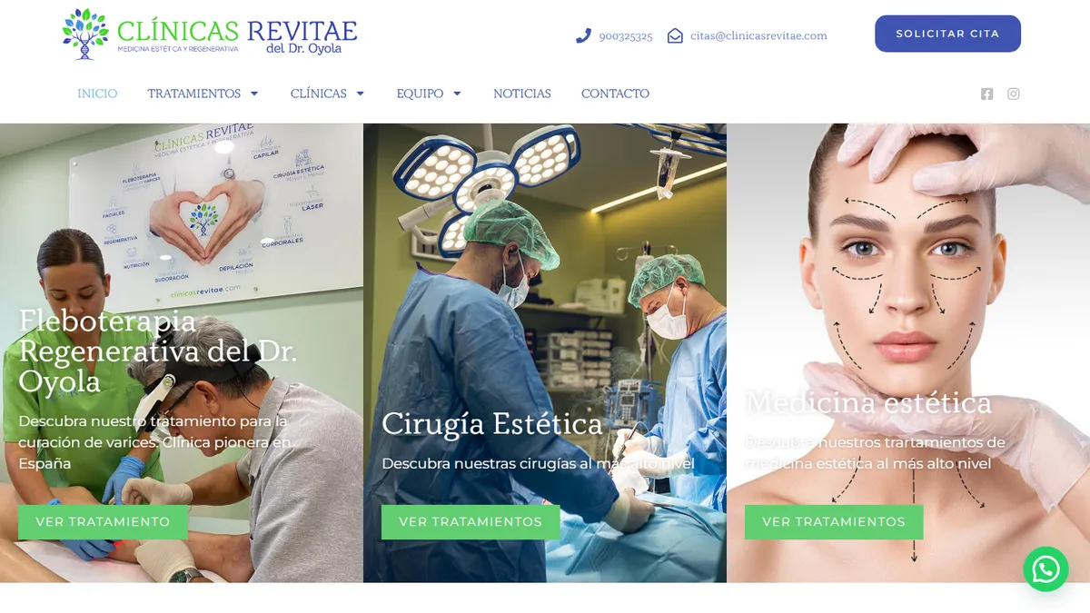 Franquicia Clínicas Revitae - Estética, Belleza y Peluquería - ZonaFranquicia