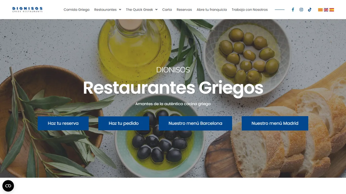 Franquicia Dionisos Greek Restaurants - Hostelería y Restauración - ZonaFranquicia