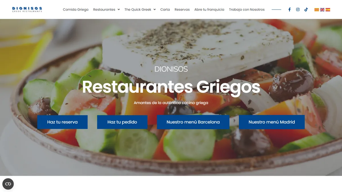 Franquicia Dionisos The Quick Greek - Hostelería y Restauración - ZonaFranquicia