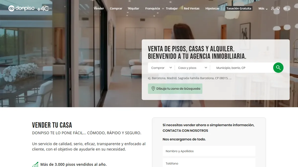 Franquicia donpiso - Inmobiliarias - ZonaFranquicia
