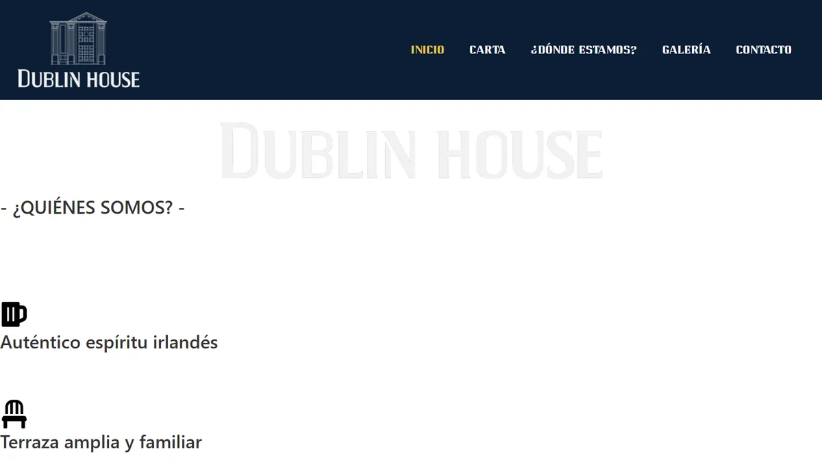 Franquicia Dublin House - Hostelería y Restauración - ZonaFranquicia