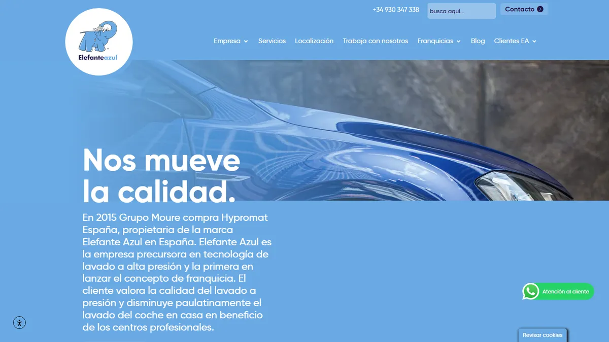 Franquicia Elefante Azul - Automoción - ZonaFranquicia