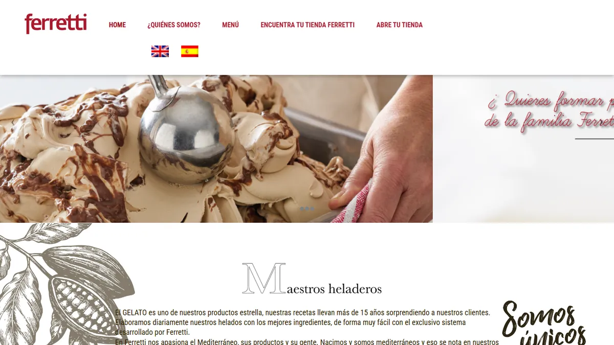 Franquicia Ferretti - Hostelería y Restauración - ZonaFranquicia