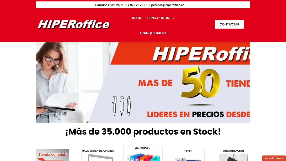 Franquicia HIPERoffice - Papelería, Copistería e Imprenta - ZonaFranquicia