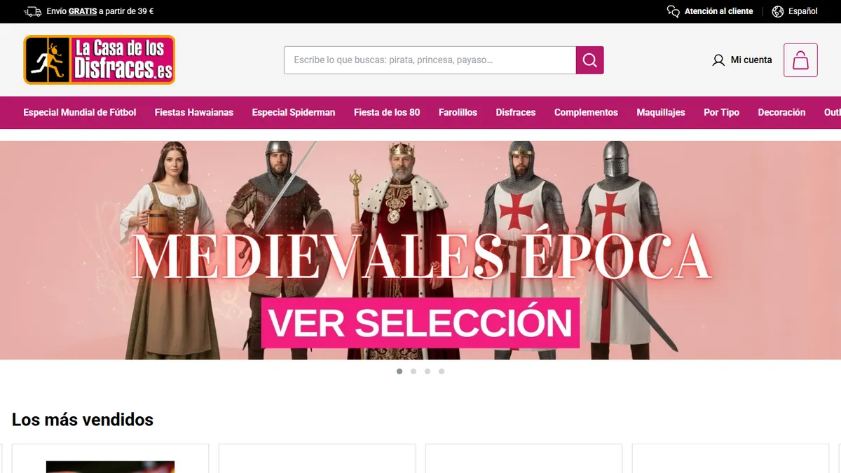 Franquicia La Casa de los Disfraces - Ocio, Juguetes y Regalos - ZonaFranquicia