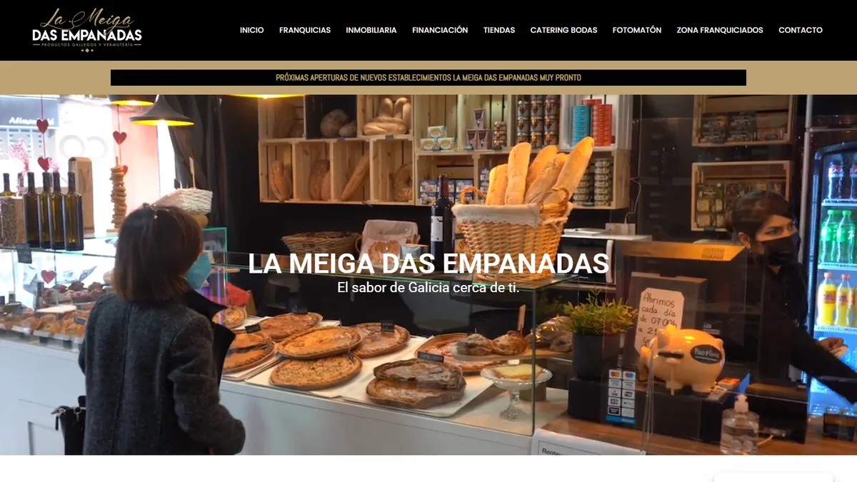 Franquicia La Meiga Das Empanadas - Hostelería y Restauración - ZonaFranquicia