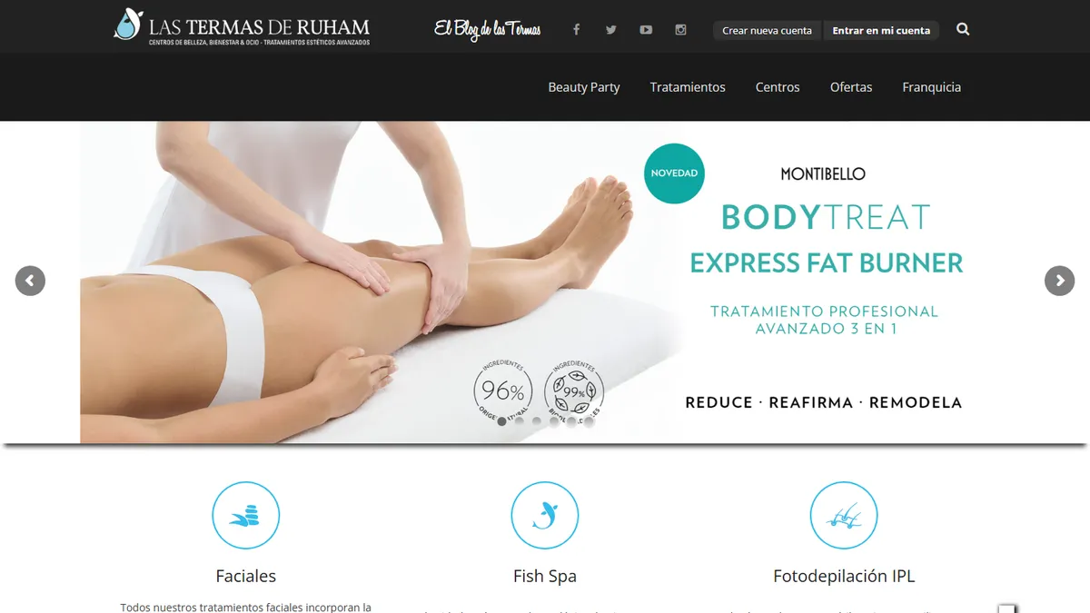 Franquicia Las Termas de Ruham - Estética, Belleza y Peluquería - ZonaFranquicia