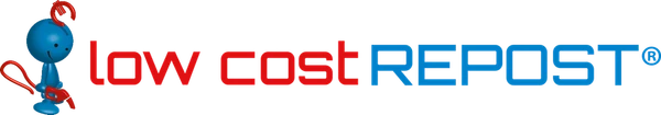 Logo de la franquicia Low Cost Repost
