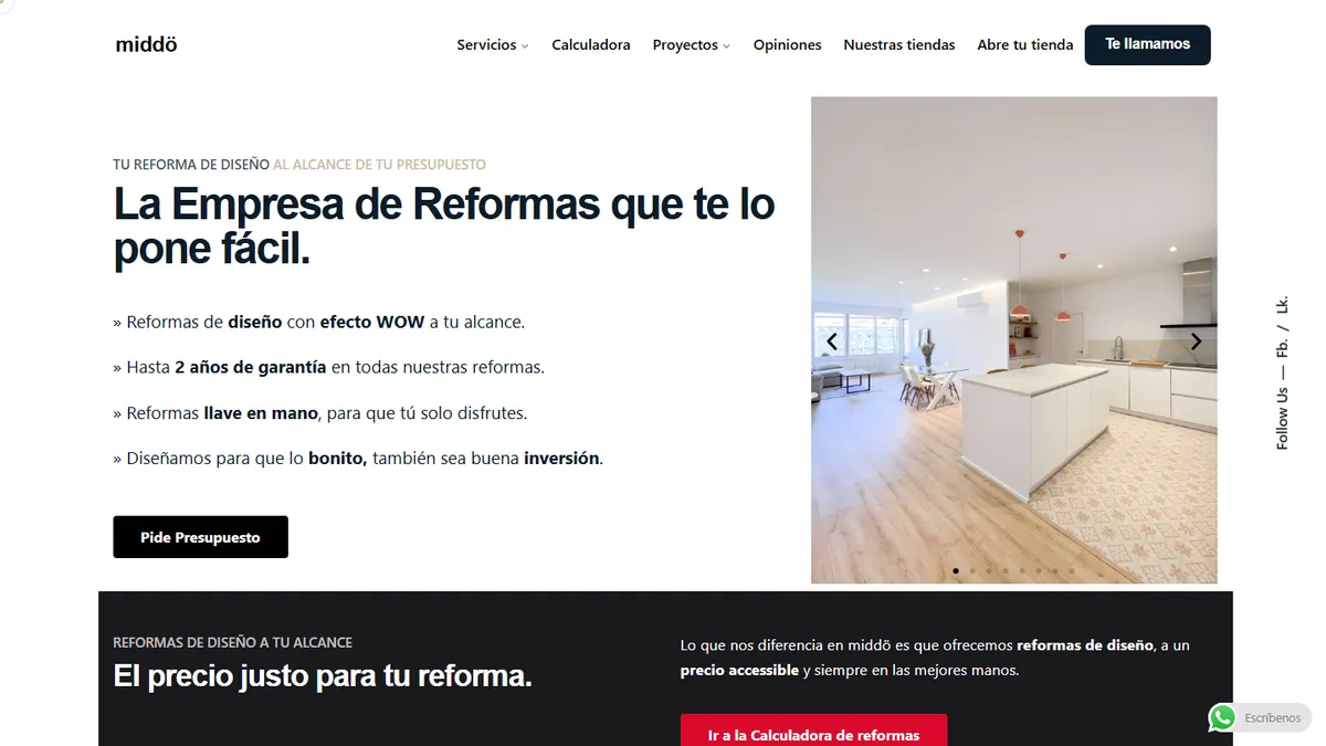 Franquicia Middö Reformas - Construcción y Reformas - ZonaFranquicia