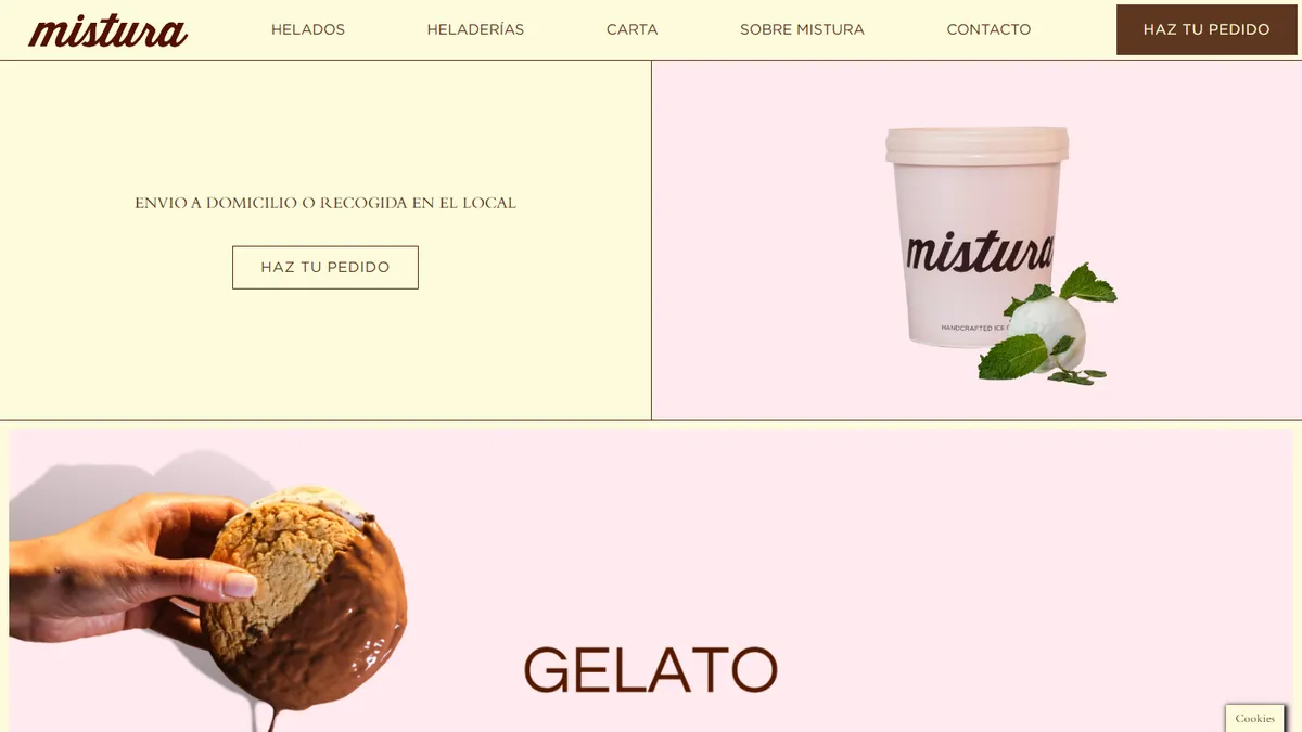 Franquicia Mistura Handcrafted Ice Cream - Hostelería y Restauración - ZonaFranquicia