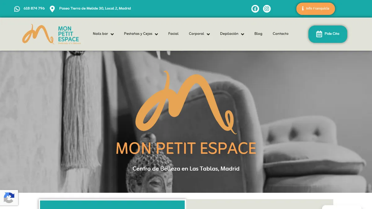 Franquicia Mon Petite Espace - Estética, Belleza y Peluquería - ZonaFranquicia