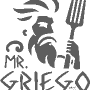 Logo de la franquicia Mr. Griego