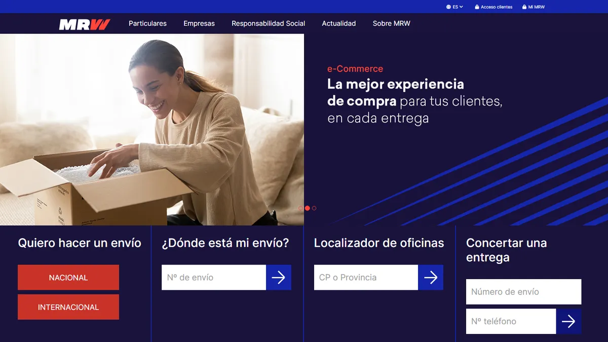 Franquicia MRW - Transporte y Mensajería - ZonaFranquicia
