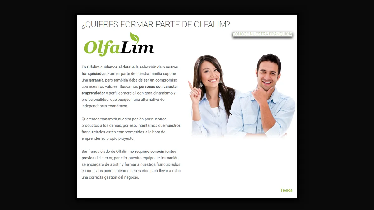 Franquicia Olfalim - Estética, Belleza y Peluquería - ZonaFranquicia