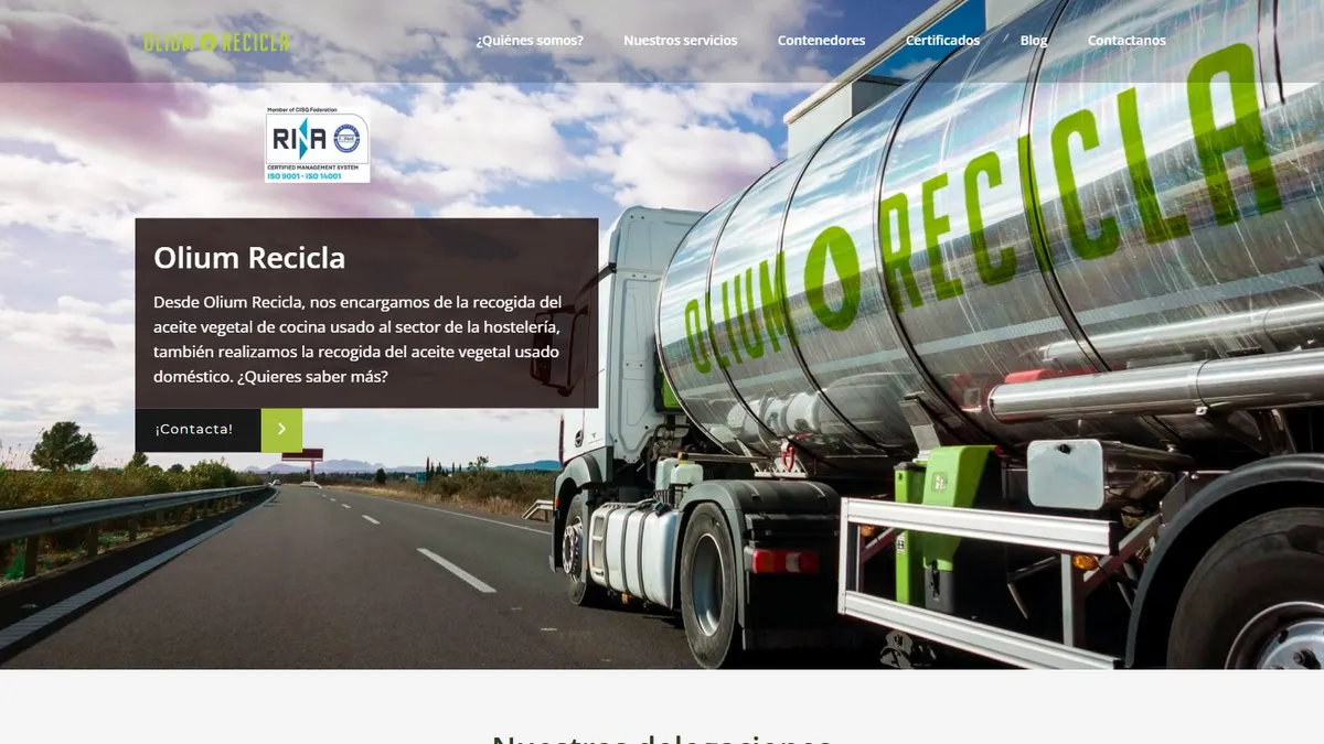 Franquicia Olium Recicla - Reciclaje y Consumibles - ZonaFranquicia
