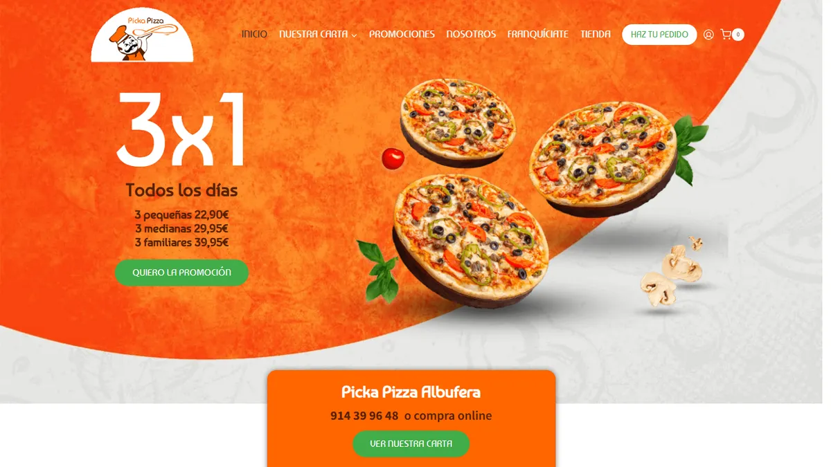 Franquicia Picka Pizza - Hostelería y Restauración - ZonaFranquicia