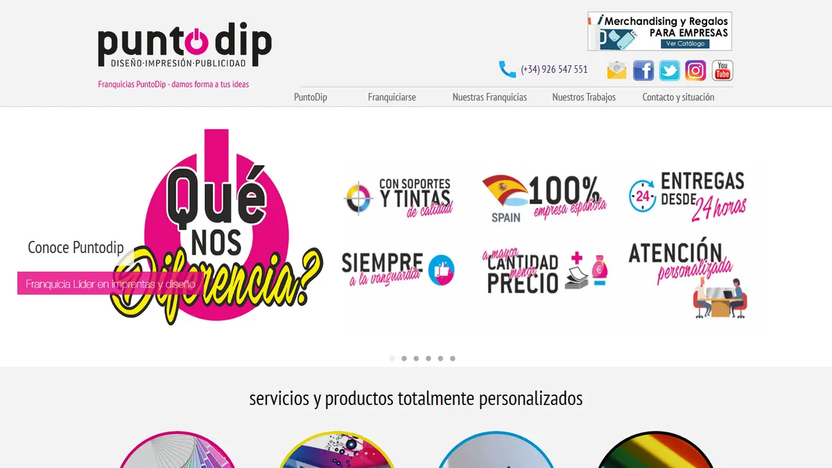 Franquicia Punto Dip - Papelería, Copistería e Imprenta - ZonaFranquicia