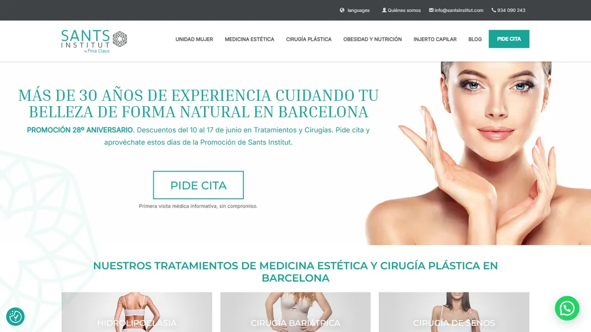 Franquicia Sant Institut - Salud, Clínicas y Ópticas - ZonaFranquicia