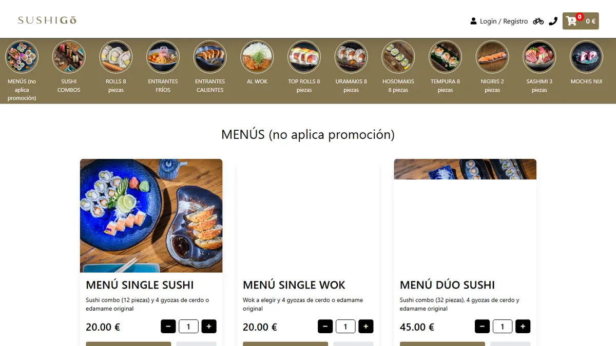 Franquicia Sushigo - Hostelería y Restauración - ZonaFranquicia