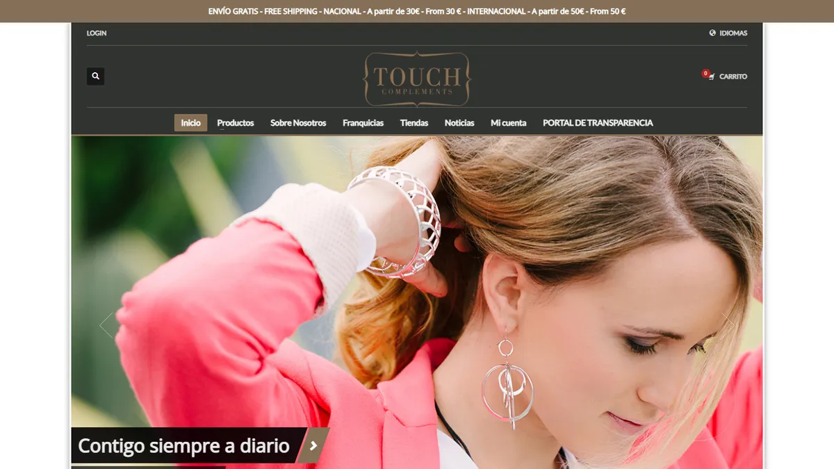 Franquicia Touch Complements - Moda y Complementos - ZonaFranquicia
