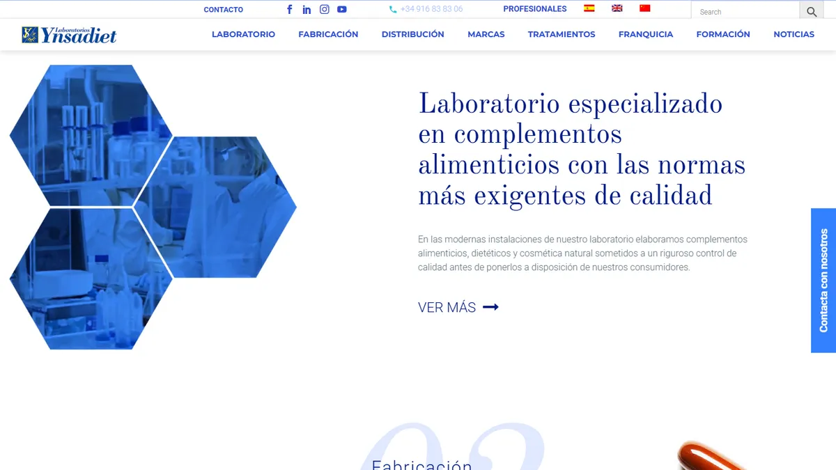 Franquicia Ynsadiet - Salud, Clínicas y Ópticas - ZonaFranquicia